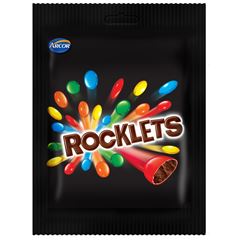Chocolate Confeitado Rocklets Leite 80g