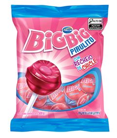 Pirulito BigBig Tuti Frutti 500g