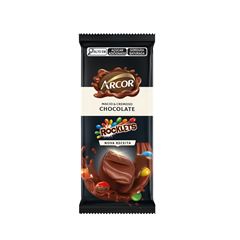 Tablete de Chocolate Rocklets Ao Leite 80g