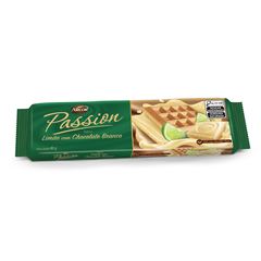 Biscoito Wafer Passion Limão Com Chocolate Branco 80g