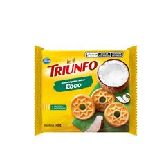 Biscoito Triunfo Amanteigado Coco 248g