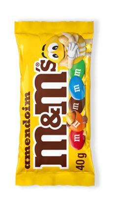 Chocolate M&M s Ao Leite com Amendoim 40g