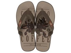 Chinelo Cartago Dakar Adulto 10738 Marrom / Bege / Bronze