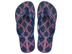 Chinelo Ipanema Happy Feminina Ad 25279 Azul / 
Azul / Rosa