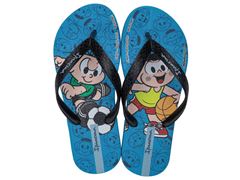 Sandália Ipanema Turma Da Mônica Infantil 26790 Azul / Preto