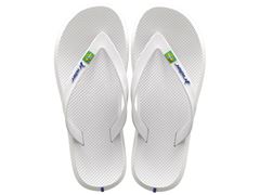 Chinelo Rider R1 Brasil Dedo Ad 12621 
Branco / Branco / Azul