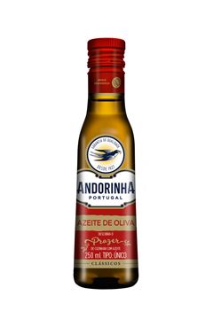 Azeite De Oliva Andorinha Tipo Único Vidro 250ml