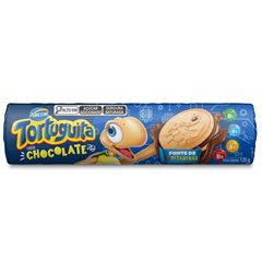 Biscoito Recheado Tortuguita Chocolate com Baunilha 120g