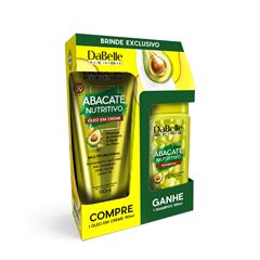 Oleo + Shampoo em Creme Dabelle Abacate Nutritivo 290ml