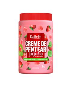 Creme De Pentear Dabelle Morango 1Kg