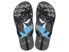 Chinelo Ipanema Fantasia Infantil 27012 Cinza / Preto / Azul