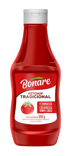 Ketchup Bonare Frasco Tradicional 360g