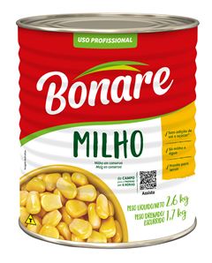 Milho Bonare  Lata 1,7Kg