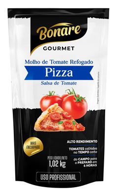 Molho de Tomate Bonare Gourmet Pizza 1,02Kg