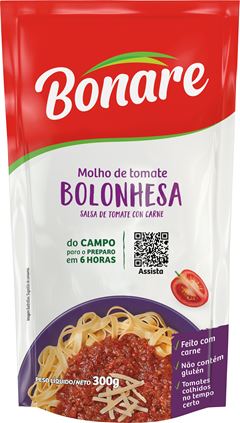 Molho de Tomate Bonare Bolonhesa Sache 300g