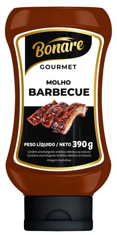Molho Bonare Gourmet Top Down Barbecue 390g