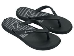 Chinelo Rider R1 Style Dedo Infantil 11957 Preto / Preto / Cinza