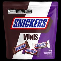 Chocolate Snickers Mini Sortidos 180g