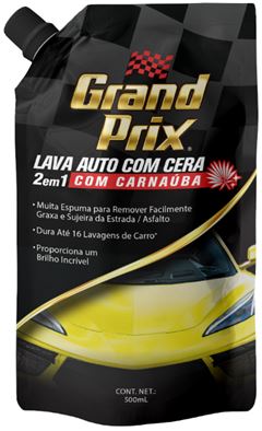 Lava Auto Grand Prix 2 em 1 com Cera 500ml
