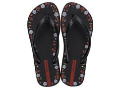 Chinelo Ipanema Day Feminino 27321 Preto / Preto / Vermelho