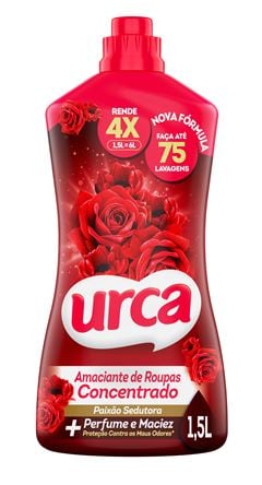 Amaciante Urca Concentrado Paixao 1,5L