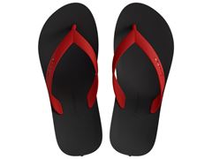 Chinelo Rider Core Dedo Infantil 12645 Preto / Vermelho