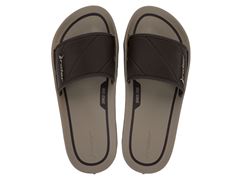 Chinelo Rider Street Slide Adulto 11578 Bege / Marrom