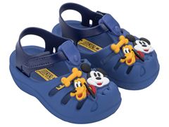 Sandalia Disney Magic Aranha Baby 22303 Azul Medio / Azul Escuro