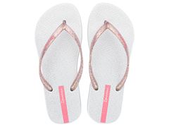 Chinelo Ipanema Glitter Adulto 26481 Branco / Glitter Misto