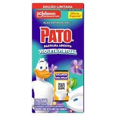 Pastilha Adesiva Pato Violeta Virtual com 3 unidades
