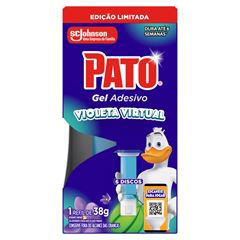 Pato Gel Adesivo com Aplicador Violeta Virtual Refil 38g