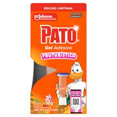 Detergente Sanitário Gel Adesivo com Aplicador Fruturístico Pato Refil 38g