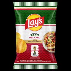 Batata Lays Taco Mexicano 62g