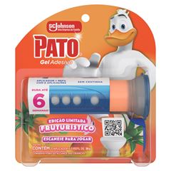 Detergente Sanitário Pato Gel Adesivo Futurístico Refil Com 6 Discos