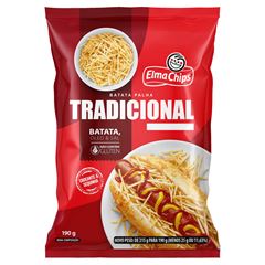 Batata Palha Elma Chips Tradicional 190g