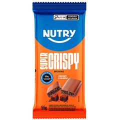 Barra De Proteína Nutry Super Crispy Brownie 55g