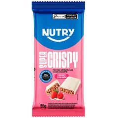Barra De Proteína Nutry Super Crispy Frutas Vermelhas com Iogurte 55g