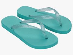 Chinelo Ipanema Classica Feminina 06466 Azul / Azul / Perolado