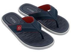 Chinelo Cartago Malta VII Dedo Adulto Cinza / Azul / Vermelho