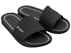 Chinelo Rider Street Slide Infantil 11592 Preto / Preto / Cinza