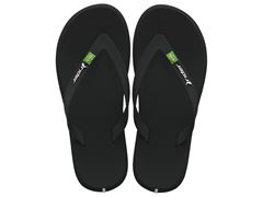 Chinelo Rider R1 Brasil Dedo Infantil 12735 Preto / Preto
