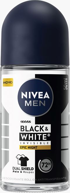 Desodorante Nivea Roll-On Black & White Invisible Epic Night 50ml