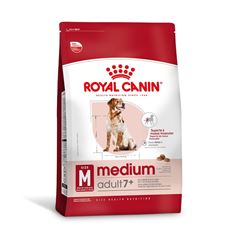 Racao Royal Canin Caes Adultos Medium 7+ 12 kg