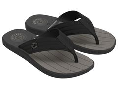 Chinelo Cartago Montreal Dedo Adulto 11729 Preto / Preto / Cinza