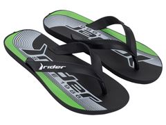 Chinelo Rider Feel Urban Dedo Adulto 12318
Preto/Branco/Verde