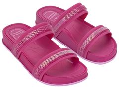 Chinelo Ipanema Shine Slide Trendy Infantil 27575 Rosa Pétala / Rosa