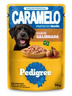 Pedigree Caramello Sache Galinhada 70G ad