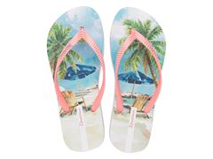 Chinelo Ipanema Orla Feminino Adulto 27036 Branco / Rosa / Verde