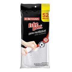 Pano Esfrebom Branco 52 Folhas