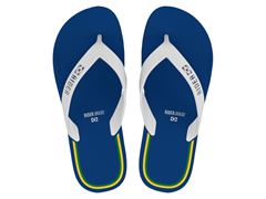 Chinelo Rider Core Brasil Dedo Ad 12818 Azul / Branco / Amarelo